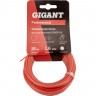 Леска для триммеров GIGANT Professional 1.6 мм, 15 м, круг, флуоресцентная GPROF-09
